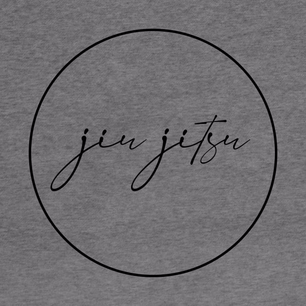 Jiu Jitsu Handwritten Logo by Notre Jiu Jitsu